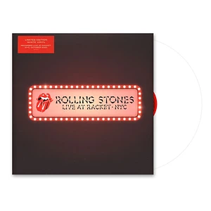 The Rolling Stones - Live At Racket, Nyc Record Store Day 2024 Solid White Vinyl Edition