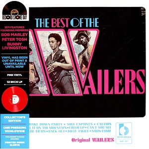 Wailers - Best Of The Wailers Record Store Day 2024 Pink Vinyl Edition