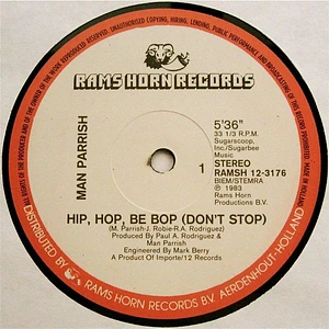 Man Parrish - Hip, Hop, Be Bop (Don't Stop)