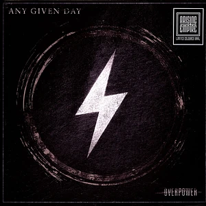 Any Given Day - Overpower Magentawhite Splatter Vinyl Edition