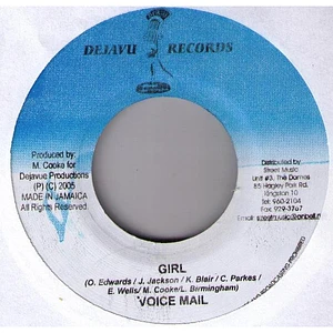 Voicemail / Pritty Boy - Girl / Call Me