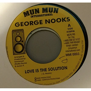 George Nooks - Love Is The Solution