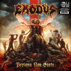 Exodus - Persona Non Grataclear Gold Black Turquoise Splatter Vinyl Edition