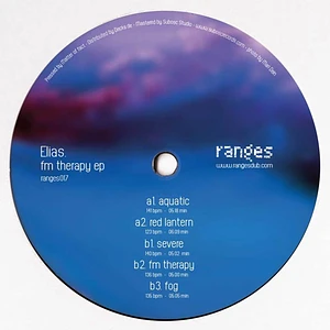Elias. - Fm Therapy Black Vinyl Edition