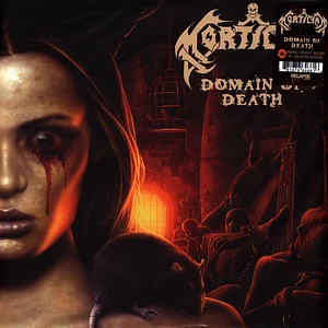 Mortician - Domain Of Death Orange Krush With Splatter Vinyl Edition