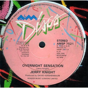 Jerry Knight - Overnight Sensation
