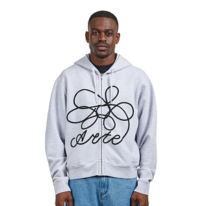 Arte Antwerp - Flower Logo Zip Hoodie