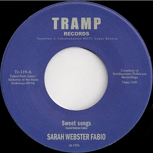 Sarah Webster Fabio - Sweet Songs / Jujus/Alchemy Of The Blues (Instr.)