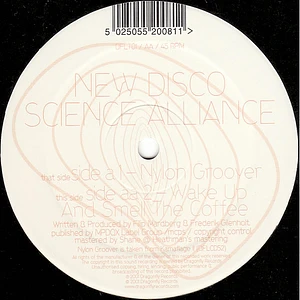 New Disco Science Alliance - Nylon Groover / Wake Up And Smell The Coffee