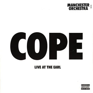 Manchester Orchestra - Cope Live At The Earl Clear Vinyl Edition