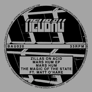Zillas On Acid - Mars Hum EP