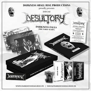 Desultory - Darkness Falls The Early Years 3-Tape Box
