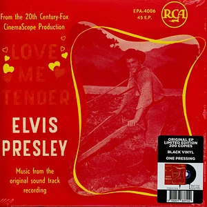 Elvis Presley - EP Stranger No. 14 - Love Me Tender (Belgium) Black Vinyl Edition