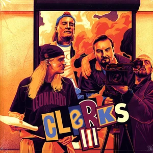 V.A. - OST Clerks 3 Purple Orange Bone Colored Vinyl Edition