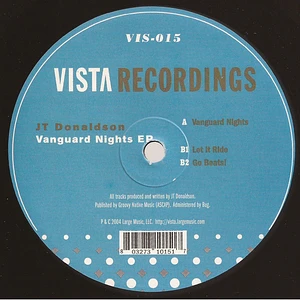 J.T. Donaldson - Vanguard Nights EP