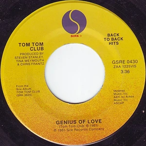 Tom Tom Club - Genius Of Love / Wordy Rappinghood