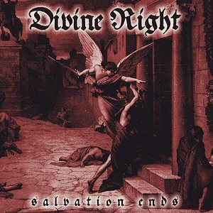 Divine Right - Salvation Ends Clear With Black / Orange Splatter Vinyl Edition