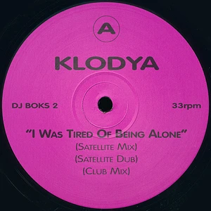 Klodya - I Was Tired Of Being Alone