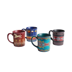 Pendleton - 12 Oz Coffee Mug Set Of 4 The College Fund #3