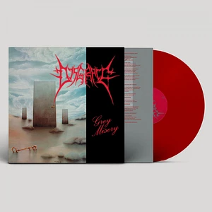 Disgrace - Grey Misery Transparent Red Vinyl Edition