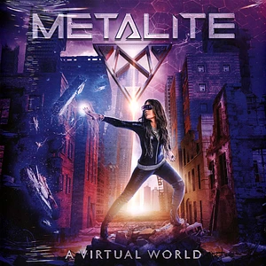 Metalite - A Virtual World Limited Clear Orange Vinyl Edition