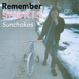 Remember Sports - Sunchokes Blood Red With Cyan Blue Splatter Deluxe Vinyl Edition