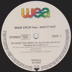 M&M Crew feat. Jam It Hot - Do What You Want