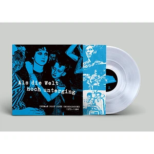 V.A. - Als Die Welt Noch Unterging (German Post Punk Underground 1979-1984) HHV Exclusive Clear Vinyl Edition