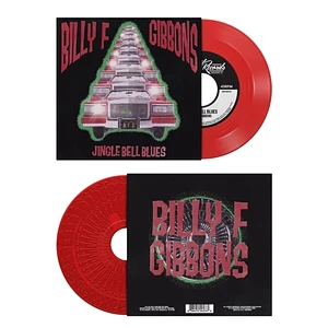 Billy F Gibbons - Jingle Bell Blues Translucent Red Vinyl Editoin