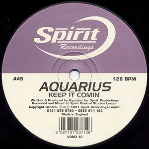 Aquarius - Keep It Comin'