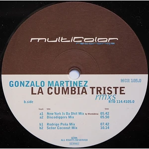 Gonzalo Martinez - La Cumbia Triste Rmxs