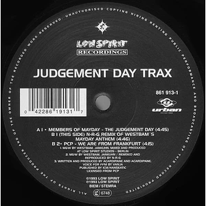 V.A. - Judgement Day Trax