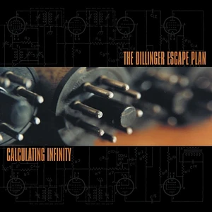 The Dillinger Escape Plan - Calculating Infinity Orange Silver Black Vinyl Edition
