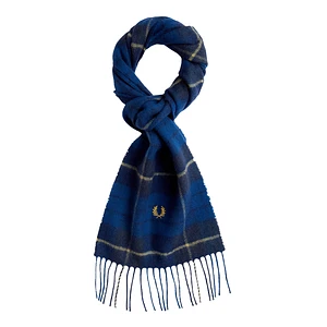 Fred Perry - Lambswool Tartan Scarf (Made in England)