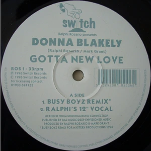 Donna Blakely - Gotta New Love