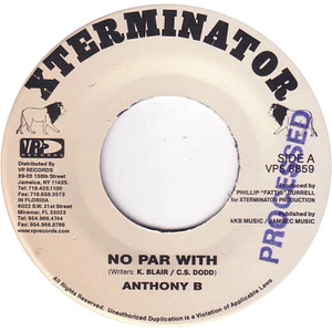 Anthony B - No Par With