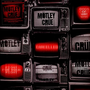 Mötley Crüe - Cancelled Red With Black Splatter Vinyl Edition