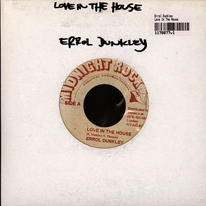 Errol Dunkley - Love In The House