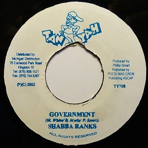 Shabba Ranks / Danny English / Breeze / Gadget - Government / Get Wuk