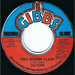 Culture, Joe Gibbs & The Professionals - Two Sevens Clash / Prophecy