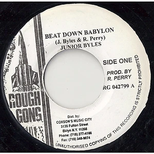 Junior Byles - Beat Down Babylon / Da Da