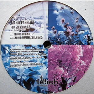 Mario Fabriani - Four Seasons LP