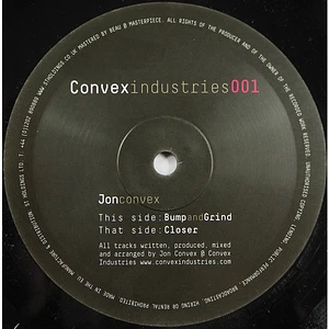 Jon Convex - Bump And Grind / Closer