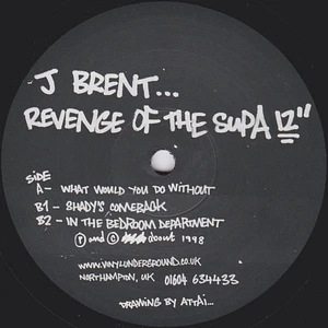 Josh Brent - Revenge Of The Supa 12"