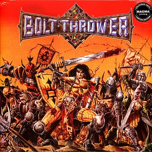 Bolt Thrower - War Master Black Friday Record Store Day 2024 Fire Red Vinyl Edition