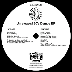 Mental Dimension - Unreleased 90's Demos Yellow Vinyl Edition