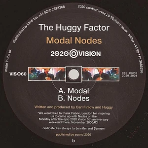 The Huggy Factor - Modal / Nodes