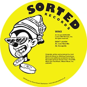 Winx - Don't Laugh (Richie Hawtin Remix) 2024 Repress