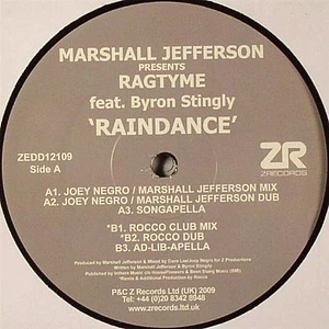 Marshall Jefferson Presents Ragtyme Feat. Byron Stingily - Raindance