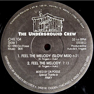 The Underground Crew - Feel The Melody